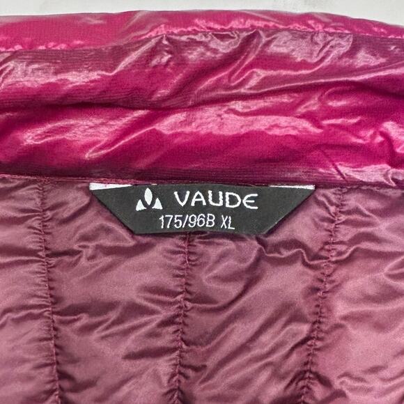 Vaude Women’s Duck Down Puffer Jacket – Size XL – Fuchsia/Magenta - Picture 7 of 11